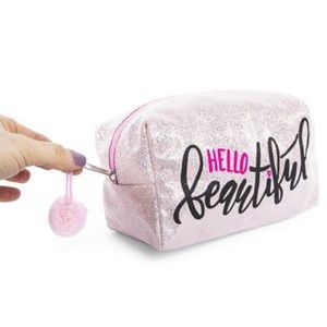 ✨Glittery Boss Babe Makeup 💄 Bag✨